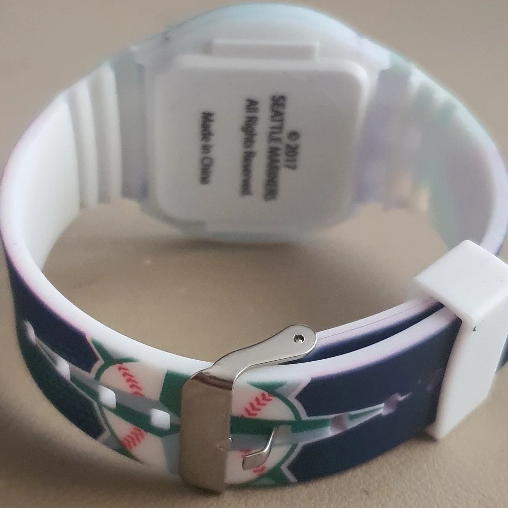 10/$20 2017 Seattle Mariners Cruz Led Touch Silicone Unisex Watch